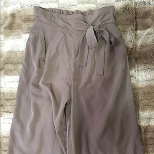 High Waisted Ankle Gaucho Pants